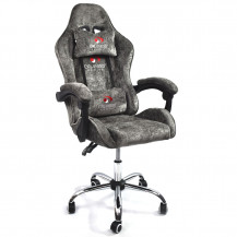 Геймерское кресло Calviano ASTI ULTIMATO dark grey fabric