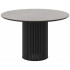 Стол Askar Round-116 avenue grey premium cer/черный