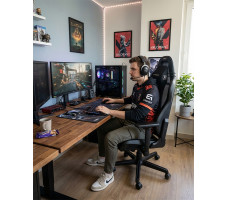 Кресло DXRacer AIR/D7100/N черный (уценка)