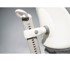 Кресло ортопедическое для детей Ergosmart Maximus серое с чехлом