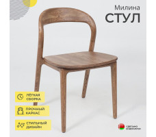 Стул МИЛИНА дуб натуральный/покрытие терра