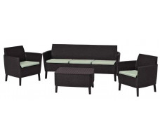 Набор садовой мебели Salemo 3-sofa set капучино