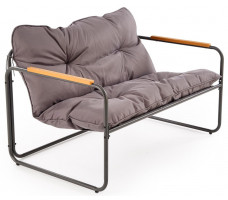 Комплект садовой мебели Halmar HUDSON серый/коричневый