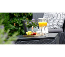 Набор садовой мебели Salemo 3-sofa set коричневый
