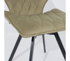 Стул поворотный Rafael M-R 360 d12 OLIVE LUX/черный