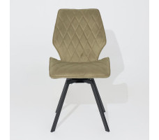 Стул поворотный Rafael M-R 360 d12 OLIVE LUX/черный