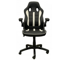 Кресло SitUp VEGA PL (экокожа Black/White)