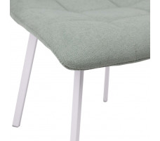 Стул AksHome VERMONT (Вермонт) мятный UF860-11B/белый