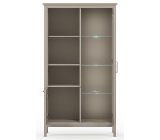 Шкаф Classic REG1W1D 95*40.5*170 глиняный серый (с подсветкой)