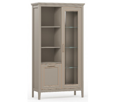 Шкаф Classic REG1W1D 95*40.5*170 глиняный серый (с подсветкой)