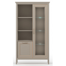 Шкаф Classic REG1W1D 95*40.5*170 глиняный серый (с подсветкой) Шкаф Classic REG1W1D 95*40.5*170 глиняный серый (с подсветкой)