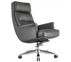 Кресло SitUp Port (Порт) Black Chrome (экокожа) черный