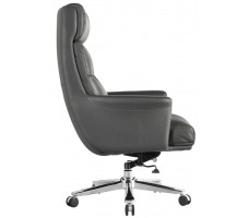 Кресло SitUp Port (Порт) Black Chrome (экокожа) черный