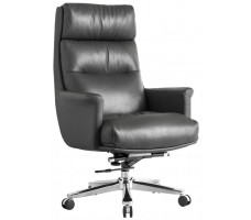 Кресло SitUp Port (Порт) Black Chrome (экокожа) черный