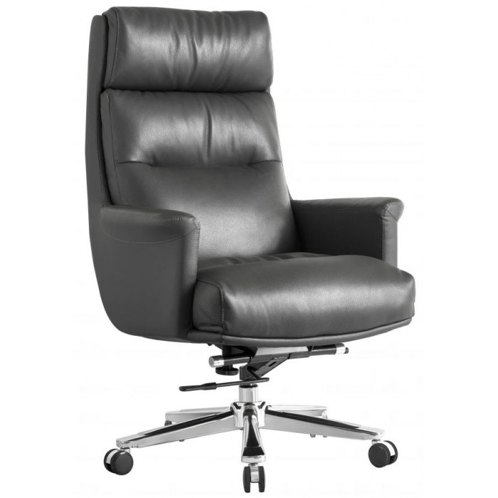 Кресло SitUp Port (Порт) Black Chrome (экокожа) черный