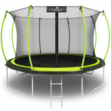Батут с защитной сеткой Calviano 374 см - 12ft INSIDE master green (зеленый) Батут с защитной сеткой Calviano 374 см - 12ft INSIDE master green (зеленый)