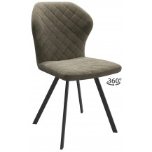 Стул поворотный Robby D-R 360 b05 latte lux/черный