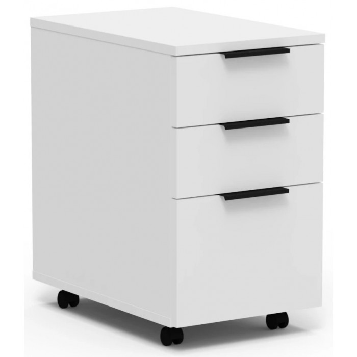 Тумба Crafto Лила 03 35*55*61 белый/черный