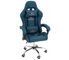 Геймерское кресло Calviano ASTI ULTIMATO light blue fabric