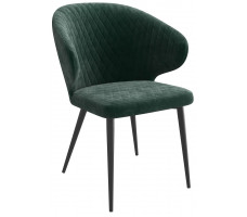 Стул ROB b10 green lux/черный