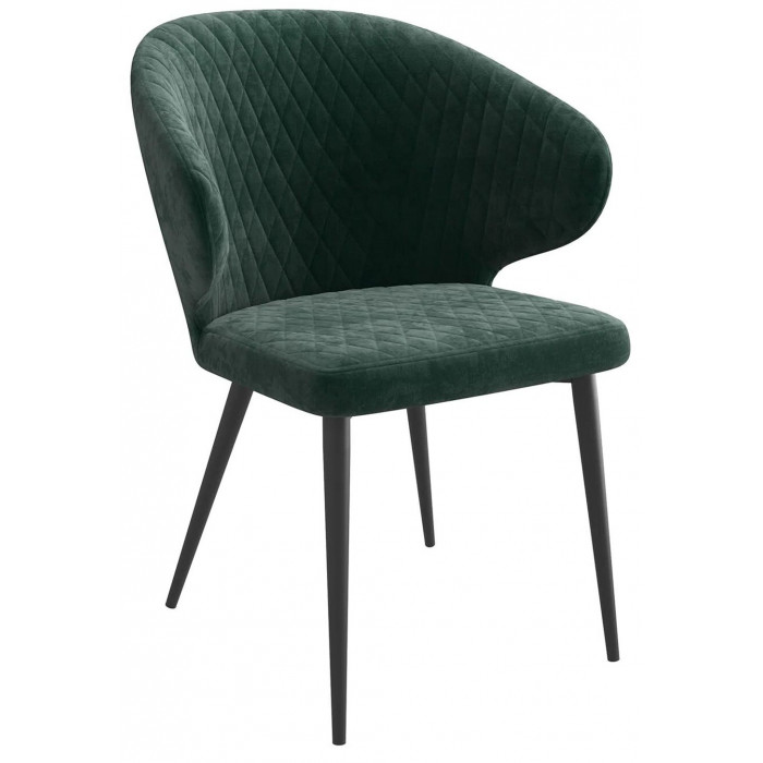 Стул ROB b10 green lux/черный