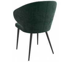 Стул ROB b10 green lux/черный
