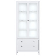 Шкаф Ewa REG2W2S 90*37*201 белый (с подсветкой)