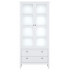 Шкаф Ewa REG2W2S 90*37*201 белый (с подсветкой)