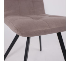 Стул Rommy b05 latte lux/черный