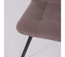 Стул Rommy b05 latte lux/черный