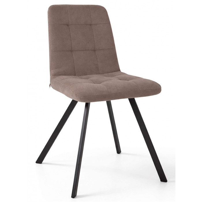 Стул Rommy b05 latte lux/черный