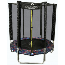 Батут с защитной сеткой Calviano 140 см (4,5ft) light складной SMILE Батут с защитной сеткой Calviano 140 см (4,5ft) light складной SMILE