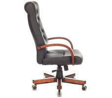 Кресло Бюрократ WALNUT ECO T-9928 черный
