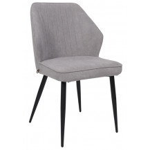 Стул Michael b22 grey lux/черный