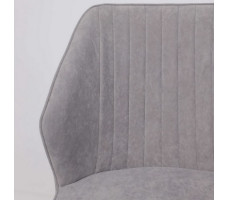Стул Michael b22 grey lux/черный
