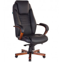 Кресло Бюрократ T-9923 WALNUT черный