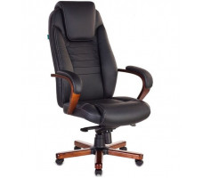 Кресло Бюрократ T-9923 WALNUT черный