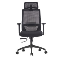 Кресло SPARX Toro Plus Black/Black черный/черный