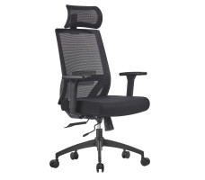 Кресло SPARX Toro Plus Black/Black черный/черный