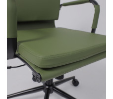 Кресло AksHome INDIGO (Индиго) LB зеленый/черный