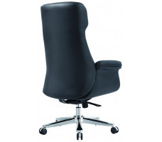 Кресло SitUp Aden (Аден) Black Chrome экокожа черный