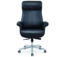 Кресло SitUp Aden (Аден) Black Chrome экокожа черный