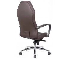 Кресло SitUp APOLLO chrome (экокожа Dark Brown/Dark Brown)