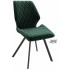 Стул поворотный Rafael-R d13 dark green lux/черный