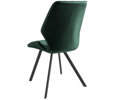Стул поворотный Rafael-R d13 dark green lux/черный