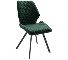 Стул поворотный Rafael-R d13 dark green lux/черный
