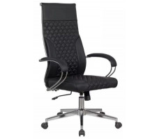 Кресло SitUp MIKE chrome (экокожа Black/Black)