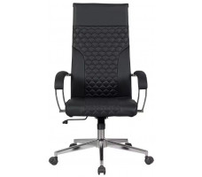 Кресло SitUp MIKE chrome (экокожа Black/Black)