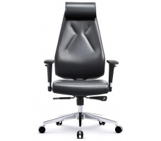 Кресло SitUp Mars (Марс) Black Chrome экокожа черный