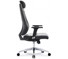Кресло SitUp Mars (Марс) Black Chrome экокожа черный